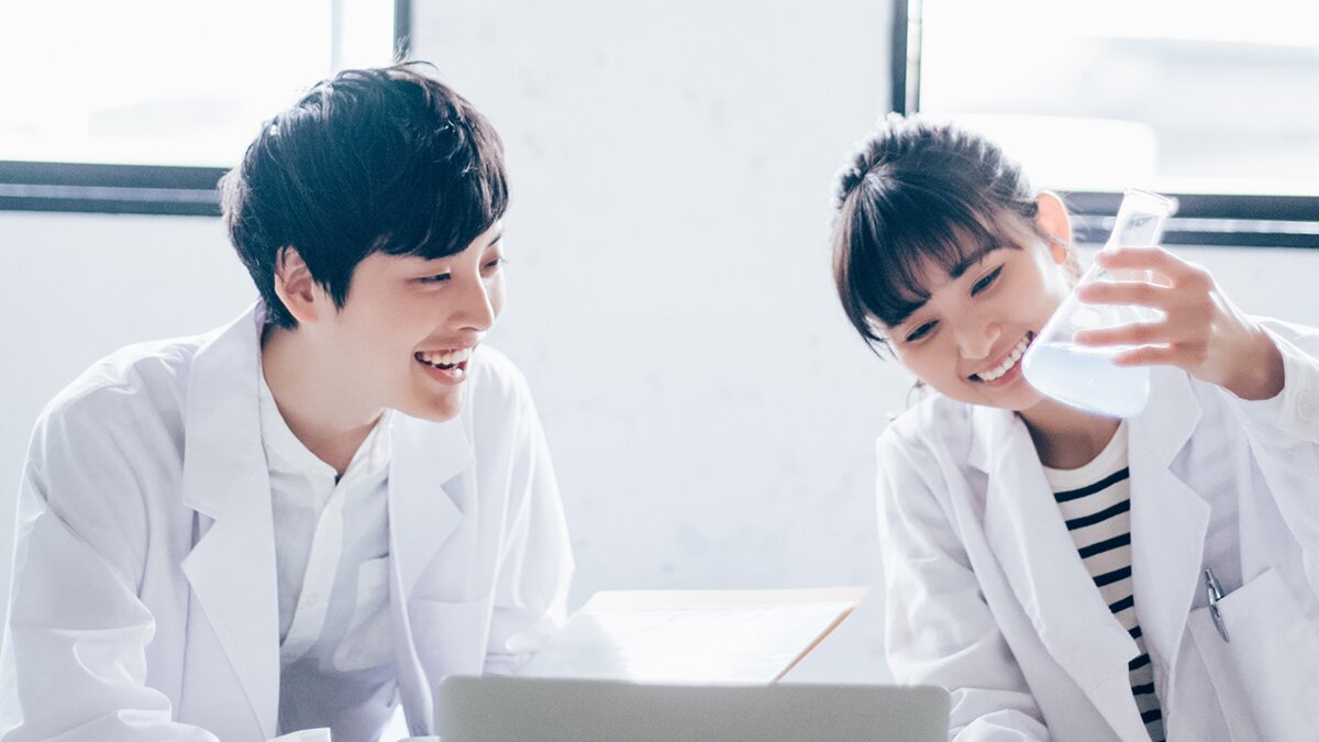学生時代に身につけた、理系の知識とスキルが必要とされています